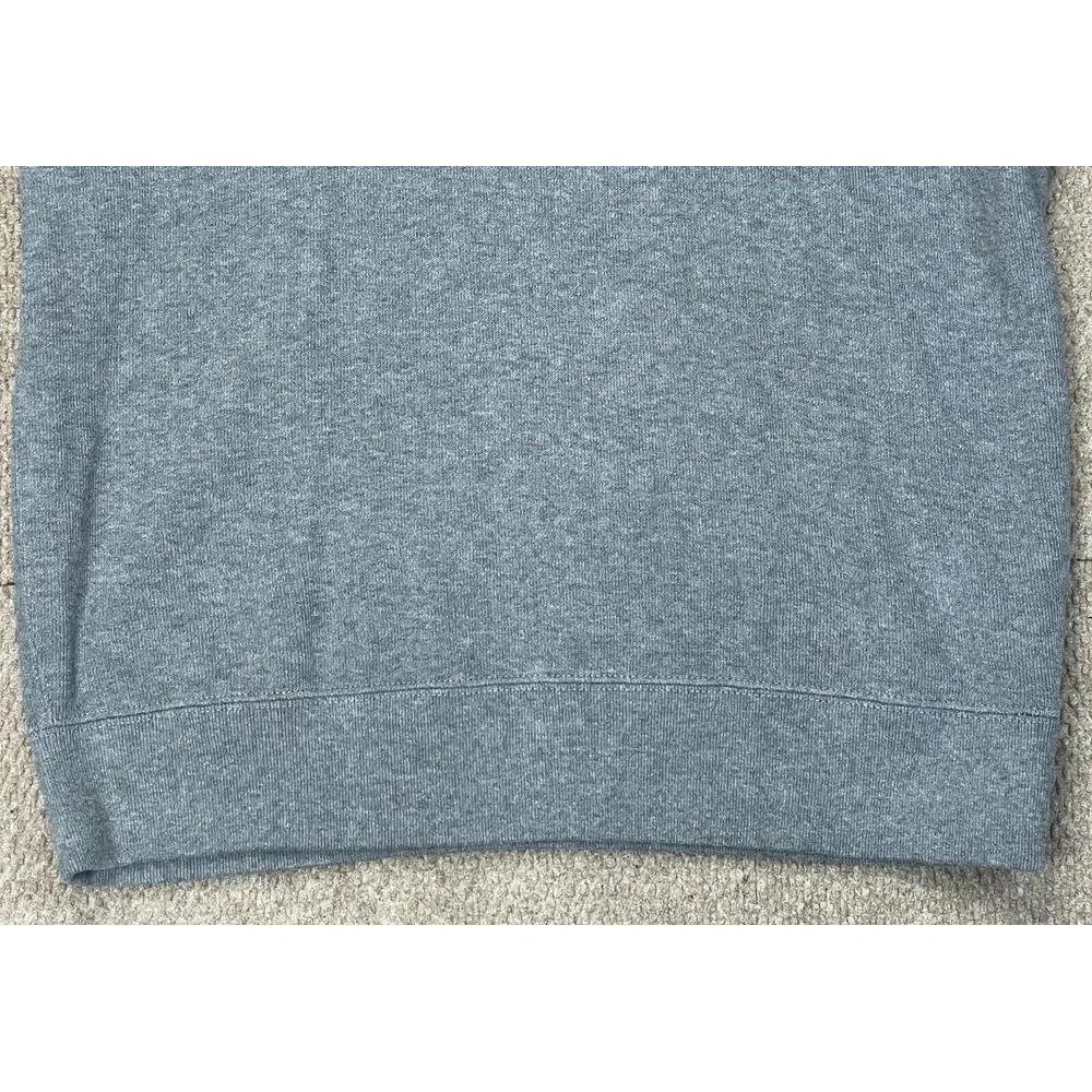 Polo by Ralph Lauren Men's Shawl Neck Collar Gray Long Sleeve Sweater Size Large